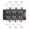 12V 4Pin PWM & 5V 3Pin ARGB with SATA 15Pin Power 2-in-1 Hub 6 Way Sync CPU Cooling Fan Addressable RGB Lighting PCB Splitter for Extended Motherboard Interface -Black Compatible With Desktop view 2