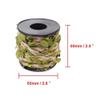 Burlap Leaf Ribbon 2 Rolls 66 Feet Total 5mm Natural Jute Twine with Artificial Green Leaves Braided Decorated Vine for Jungle Safari Party Wedding Garden Home Decor view 2