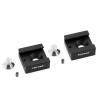 FEICHAO 2Pcs Hot Shoe Adapter Base with 1/4 Screw for DSLR Camera Cage Flash LED Light Microphone Hotshoe Seat view 1