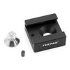 FEICHAO 2Pcs Hot Shoe Adapter Base with 1/4 Screw for DSLR Camera Cage Flash LED Light Microphone Hotshoe Seat view 2