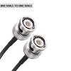 33ft /10m BNC Male to BNC Male RG174 Coaxial Extension Cable Video Signals, CCTV, DVR, Camera -2Pack view 2