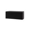 Fluance Reference High Performance 2-Way Center Channel Speaker for Enhanced Dialogue and Vocals in Home Theater Surround Sound Systems - Black Ash (XL8C) view 2