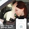 CHAMBERLAIN Smart Garage Control - Wireless Garage Hub and Sensor with Wifi & Bluetooth - Smartphone Controlled, myQ-G0401-ES, White view 2