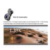 APL 2in1 Lens 0.45X Wide Angle+12.5X Macro Lens Professional HD Phone Camera Lens for iPhone 8 7 6S Plus Samsung LG (1.33x Widescreen SLR Movie Lens 4K HD) view 3