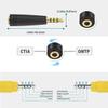 3.5mm Male to 3 RCA Female Video AV Component Adapter Cable for TCL TV, Ancable AV in Adapter 6-Inch 3.5mm Plug to Triple RCA Jack Audio/Video Splitter Adapter view 4
