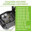 6 White+1 Clear+4 Multicolor Compatible Label Tape Replacement for Dymo d1 Label Tape 45013 45010 45016 45017 45018 45019 Work with DYMO LM 160 280 PnP 360D 210D, 1/2 inch(12mm) 23 Feet(7m), 6+5 Pack view 2