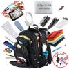 VECKUSON 18.4 Laptop Backpack for unisex, 60L Extra Large Gaming Laptops Back Bag with USB Charger Port,TSA Friendly Flight Approved and RFID Anti-Theft Pocket Heavy-duty Pack,21.3*15.7*11.8inch Grey view 2