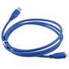 AMSK POWER Cable Cable Matters SuperSpeed USB 3.0 Type A to Micro-B Cable in Blue view 2
