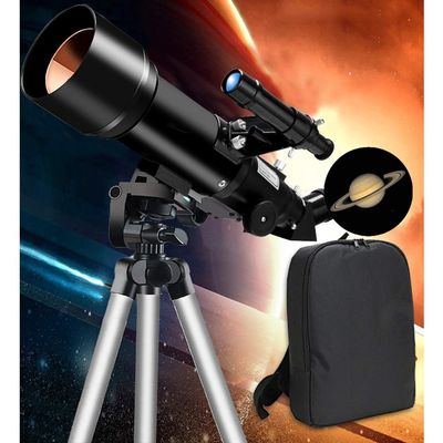 ARCH Children's Astronomical Telescope, Entry-Level Telescope,70mm Aperture 400mm AZ Mount Astronomical Refractor Telescope,The (Color : Package 4)