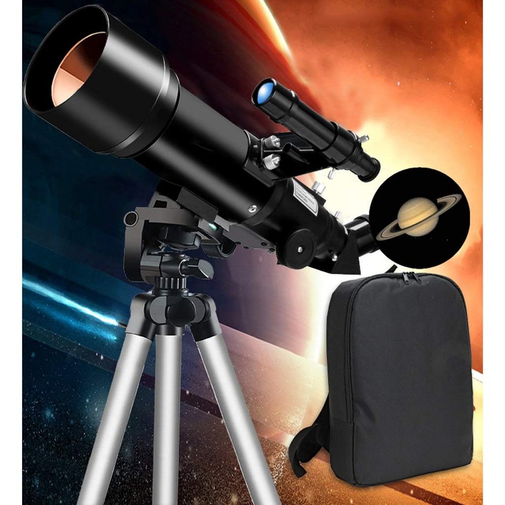 ARCH Children's Astronomical Telescope, Entry-Level Telescope,70mm Aperture 400mm AZ Mount Astronomical Refractor Telescope,The (Color : Package 4)
