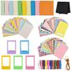 Andoer Accessories Kit Compatible with Fujifilm Instax Mini 9 8 11 Film Photo, including 10 Hanging Frames, 5 Table Frames, 60 Sheet Photo Sticks and 1pcs Cleaning Cloth view 1