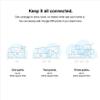 Google Wifi - AC1200 - Mesh WiFi System - Wifi Router - 1500 Sq Ft Coverage - 1 pack view 3