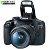 Canon 2727C002 EOS Rebel T7 Digital SLR Camera 18-55mm f/3.5-5.6 is II Kit - (Renewed) view 4
