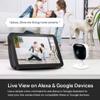 Kasa 1080p Indoor Wired Security Camera - Works as a Baby Monitor & Pet Camera, Motion Detection & Tracking, 2-Way Audio, Night Vision, Subscription-Free Local Storage or Optional Cloud, EC60 view 3