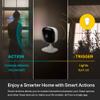 Kasa 1080p Indoor Wired Security Camera - Works as a Baby Monitor & Pet Camera, Motion Detection & Tracking, 2-Way Audio, Night Vision, Subscription-Free Local Storage or Optional Cloud, EC60 view 4