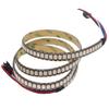 ws2815 DC12V RGB LED Pixels Strip Light Individually Addressable LED Dual-Signal IP30 1m 144LEDS Pixels Black FPC view 1