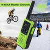 Retevis RT49P Waterproof Walkie Talkies, IP67 Portable FRS Two-Way Radios, Waterproof Floating Walkie Talkies for Adults, NOAA, Flashlight SOS, for Kayaking, Fishing, Hunting 4 Pcs view 4