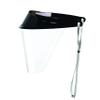 Pac-Dent iVisor Plus Reusable Face Shield Kit, Full Face Protective Shield with Anti-Fog Coating and Cinch Cord, Adjustable to Comfortably Fit All Head Sizes, Satin Black view 1