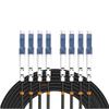 Jeirdus 5Meters 16ft LC to LC Outdoor Armored 4 Core 9/125 SM Fiber Optic Cable Jumper Optical Patch Cord Singlemode LC-LC view 1