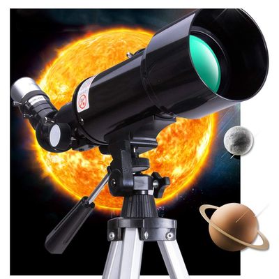 ARCH Outdoor Portable Telescope,telescopes for Astronomy, Refractor Telescope,Fully-Coated Glass Optics,Ideal Telescope for Beginners with Portable Bag and Tripod (Color : Package 2)