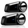 QSPORTPEAK Motorbike Bluetooth Helmet Headset Intercom,M2 full duplex Wireless Motorbike Interphone for 6 Riders/Range 1000m/FM Radio/GPS/MP4,Connect with Any Bluetooth Headset2 Pack view 1
