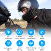 QSPORTPEAK Motorbike Bluetooth Helmet Headset Intercom,M2 full duplex Wireless Motorbike Interphone for 6 Riders/Range 1000m/FM Radio/GPS/MP4,Connect with Any Bluetooth Headset2 Pack view 2