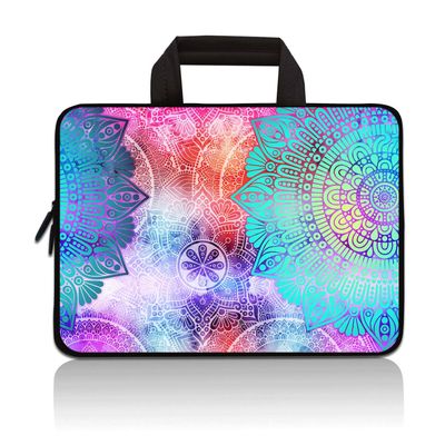 11" 11.6" 12" 12.1" 12.5 Inch Laptop Carrying Bag Case Notebook Ultrabook Bag Tablet Cover Neoprene Sleeve Briefcase Bag Compatible with Samsung Google Acer HP DELL Asus(Mandala Arts)
