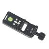 100mm Rail Nodal Slide Metal Screw Knob Clamp Quick Release Plate for Tripod Ball head Quick with RRS Arca Swiss Compatible view 2