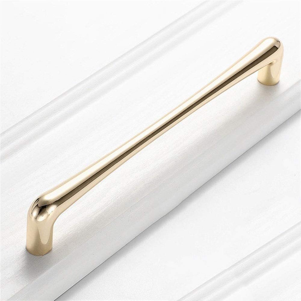 Geeyu Door Cabinet Handles, Modern Wardrobe Handle, Furniture Solid Door Knob, Cupboard Shoe Cabinet Handle, Drawer Closet Golden Handle, Hardware,Bedroom Kitchen Pull, Indoor Hardware