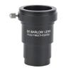 EBTOOLS Telescope Barlow Lens, M42x0.75MM Thread Interface Telescope Lens, Anti Sturdy and 3X Barlow Lens, for 1.25 Inch Astronomical Telescope Eyepieces (Black) view 4