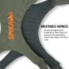 SPIKA Binocular Harness Chest Pack,Bino Harness with Waterproof Rangefinder Case,Bino Chest Case for Hunting view 2