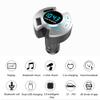 Bluetooth FM Transmitter for Car, Bluetooth 5.0 Wireless Radio Adaptor Car Kit with 5V/2.4A&1A Dual USB Charging Ports Hands-Free Calling Support TF Card U-Disk Output view 2