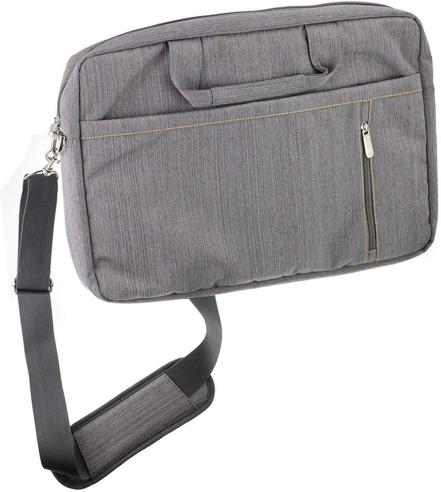 Navitech Grey Premium Messenger Bag - Compatible With Cutrip 11.6 inch