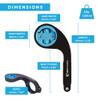 VeloChampion Out Front Bike Handlebar Mount Compatible with Wahoo Computer Bolt, Bolt v2, Elemnt, Roam or Elemnt Roam v2 view 3
