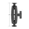 Arkon Heavy Duty Metal AMPS Mount - 57mm Ball Compatible Retail Black view 3