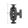 ARKON Mounts Heavy Duty Metal AMPS Mount - 57mm Ball Compatible view 3