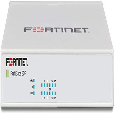 Fortinet FortiGate 81F Network Security/Firewall Appliance - 10 Port - 1000Base-T, 1000Base-X - Gigabit Ethernet - AES (256-bit), SHA-256 - 200 VPN - 10 x RJ-45 - 2 Total Expansion Slots - Desktop, Wa