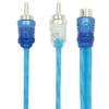 RAPTOR BY METRA ELECTRONICS BULK SERIES 1F-2M RCA Y-ADAPTOR - 10 PACK view 1