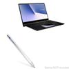 BoxWave Stylus Pen Compatible with ASUS ZenBook Pro 14 UX480FD - AccuPoint Active Stylus, Electronic Stylus with Ultra Fine Tip - Metallic Silver view 1