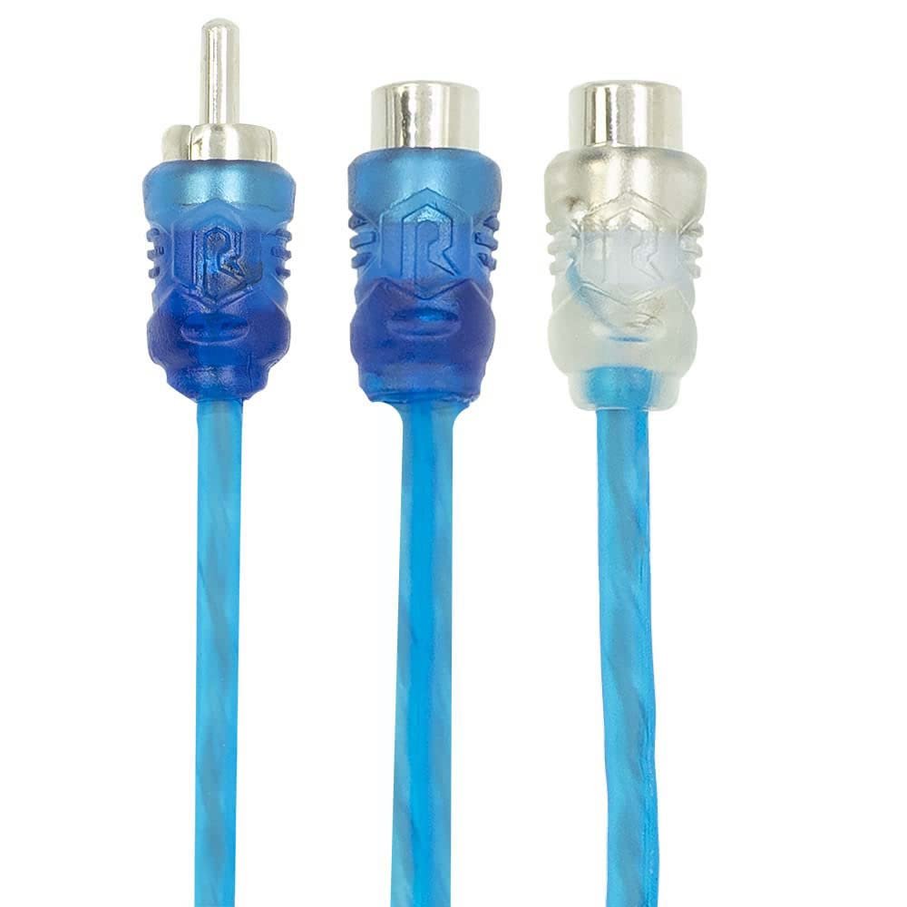 RAPTOR BY METRA ELECTRONICS BULK SERIES 2F-1M RCA Y-ADAPTOR - 10 PACK