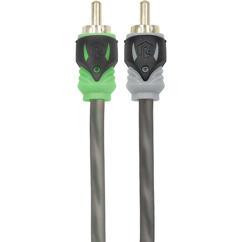 RAPTOR BY METRA ELECTRONICS PRO SERIES 14FT 2-CHANNEL AUDIO RCA CABLE