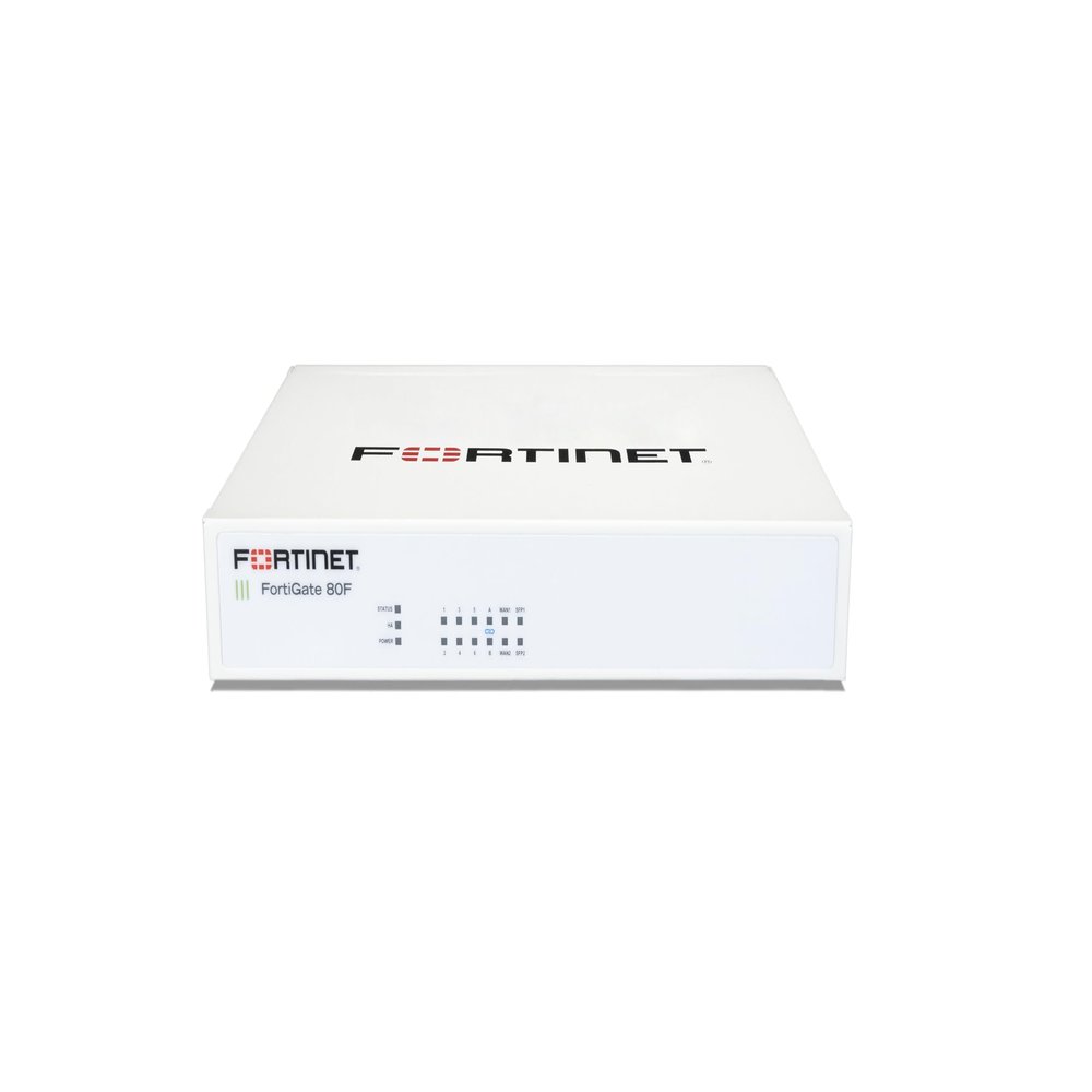 FortiGate-80F Network Security Appliance Plus 1 Year FortiGuard Unified Threat Protection (UTP) and FortiCare Premium (FG-80F-BDL-950-12)