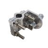 Shark Antennas SH995H Heavy Duty Double Groove 3-Way Adjustable Aluminum Mirror Mount with 3/8x24 Stud and SO-239 Connector view 1