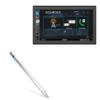 BoxWave Stylus Pen Compatible with Jensen CMM7720 - AccuPoint Active Stylus, Electronic Stylus with Ultra Fine Tip - Metallic Silver view 1