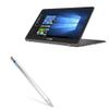 BoxWave Stylus Pen Compatible with ASUS ZenBook Flip UX360UA - AccuPoint Active Stylus, Electronic Stylus with Ultra Fine Tip - Metallic Silver view 1