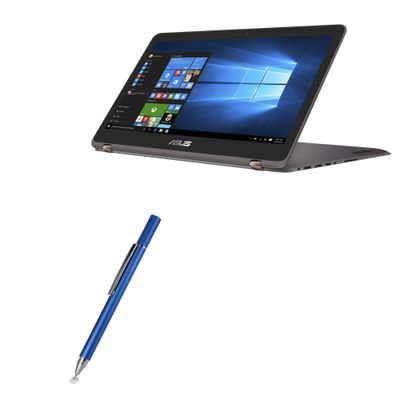 BoxWave Stylus Pen Compatible with ASUS ZenBook Flip UX360UA - FineTouch Capacitive Stylus, Super Precise Stylus Pen - Lunar Blue