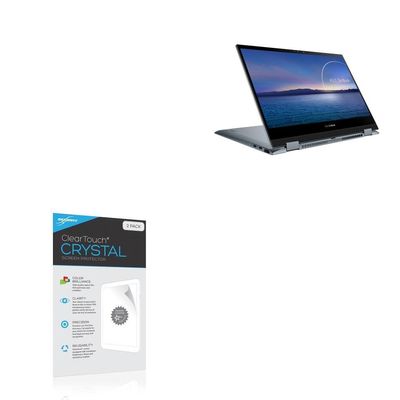 BoxWave Screen Protector Compatible With ASUS ZenBook Flip 13 UX363JA - ClearTouch Crystal (2-Pack), HD Film Skin - Shields From Scratches
