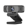 1080P Webcam with Microphone for PC Streaming, Web Camera for Desktop with Privacy Cover, 100 Wide Angle, Auto Light Correction, USB Plug&Play Web Cam for OBS/Gaming/Zoom/Skype/FaceTime/Teams/Twitch view 1