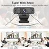 1080P Webcam with Microphone for PC Streaming, Web Camera for Desktop with Privacy Cover, 100 Wide Angle, Auto Light Correction, USB Plug&Play Web Cam for OBS/Gaming/Zoom/Skype/FaceTime/Teams/Twitch view 4