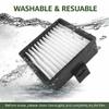 Vacuum Filter Replacement Compatible with Ryobi P712 P713 P714K 18V Hand Vacuum Cleaner, Air Filter Support Assembly Replace A32VC04 533907001 019484001007 view 3